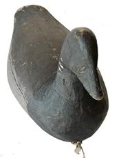 E127 1930 Ira Hudson Brant, Ira Hudson in Chincoteague, Virginia Known fordecoy carving Ira Hudson (1873 - 1949) was a boat builder and prolific decoy and shorebird carver from Chincoteague, Virginia.