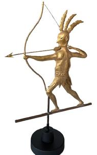 weathervane Indian