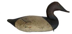 F61 James Holly Duck Decoys James T. Holly (1855 to 1935) Havre de Grace, Maryland, This decoy is from the 1st quarter 20th century, ,in old working repaint . circa 1915 - 1920